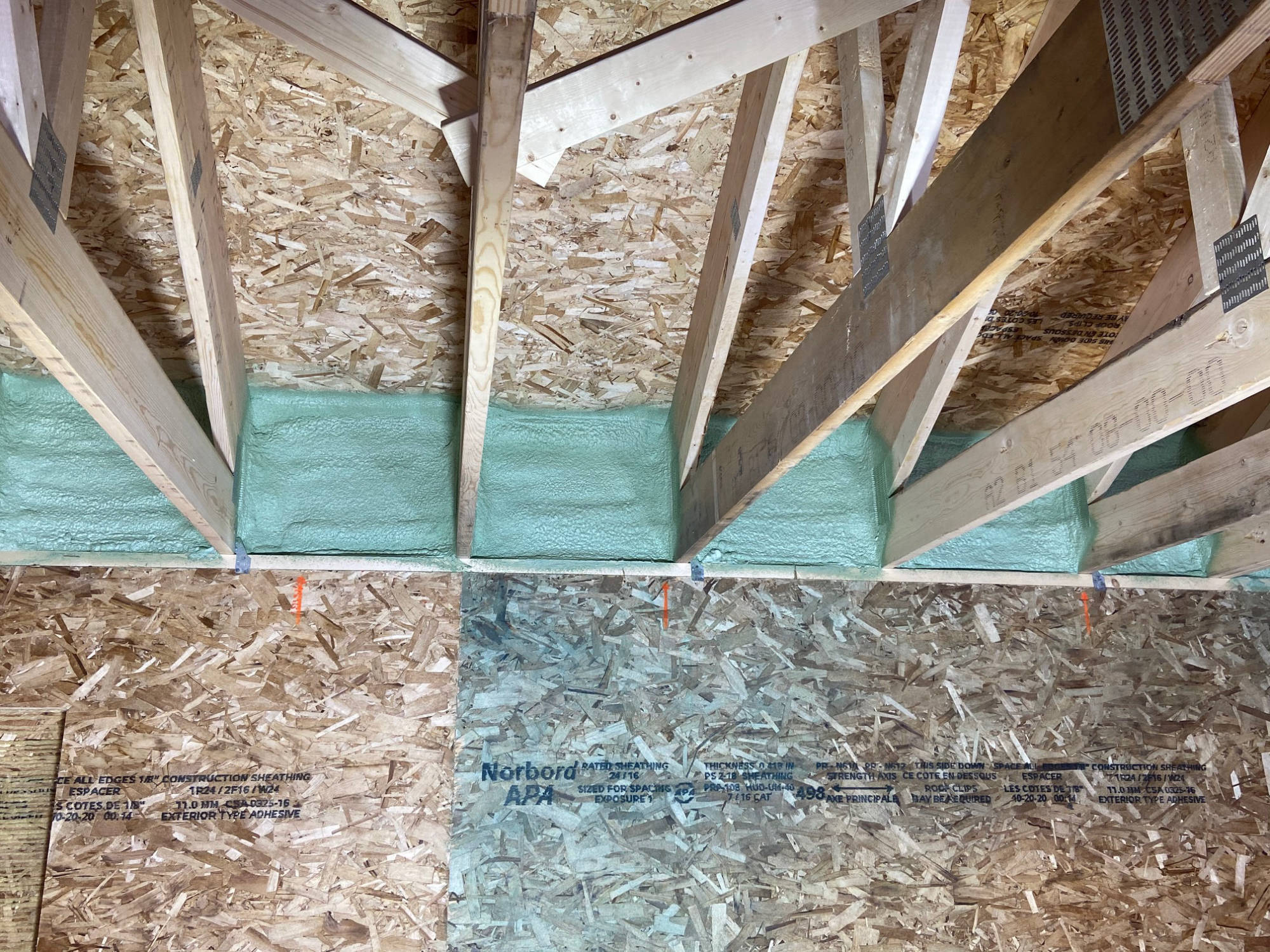 Spray Foam Insulation For Rim Joists. Red River SprayOn Ltd.