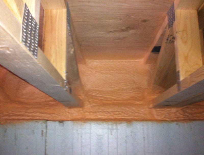 Spray Foam Insulation For Rim Joists. Red River SprayOn Ltd.